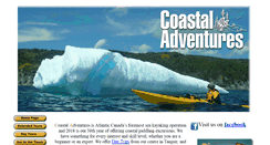Desktop Screenshot of coastaladventures.com